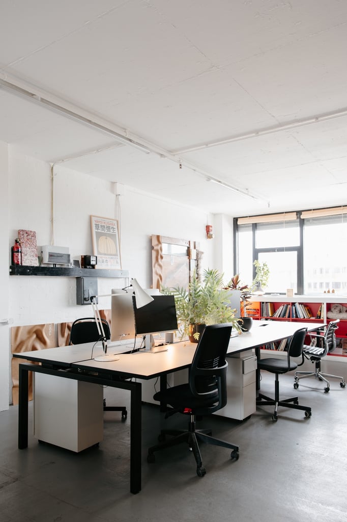 Desks to rent in bright creative studio, Broadway Market, London Fields