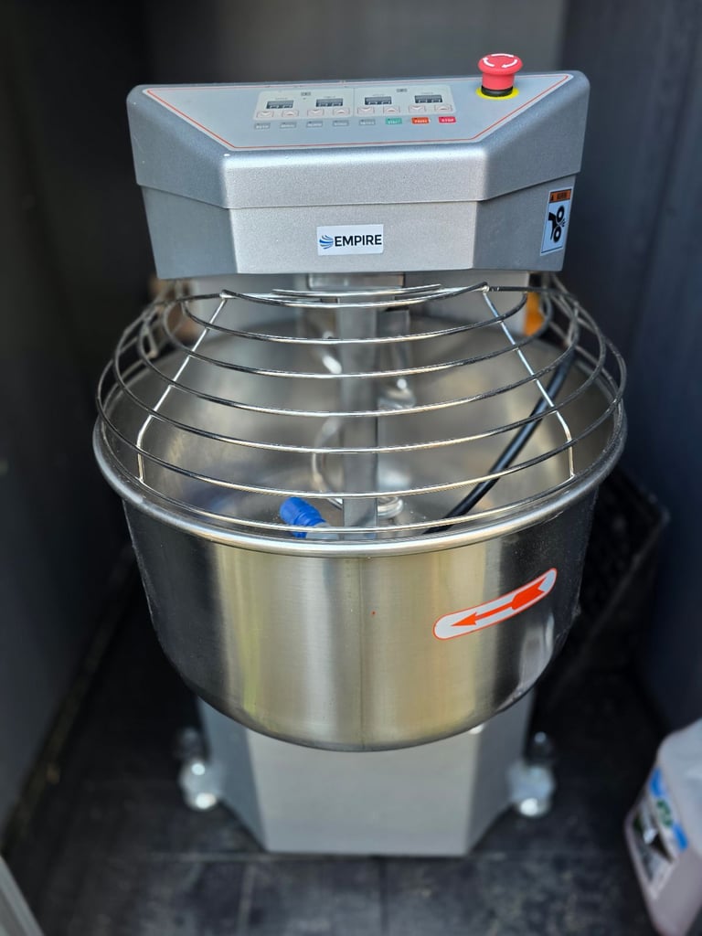 image for 66l/45kg professional spiral mixer with reverse