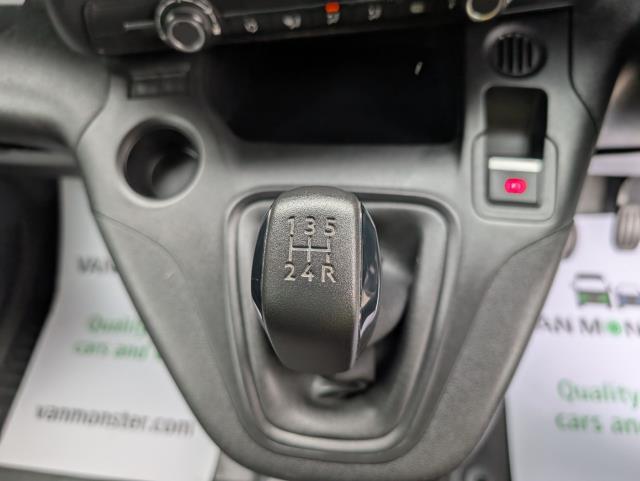 2021 Peugeot Partner 1000 1.5 Bluehdi 100 Professional Van Euro 6 Small Van Diesel Manual