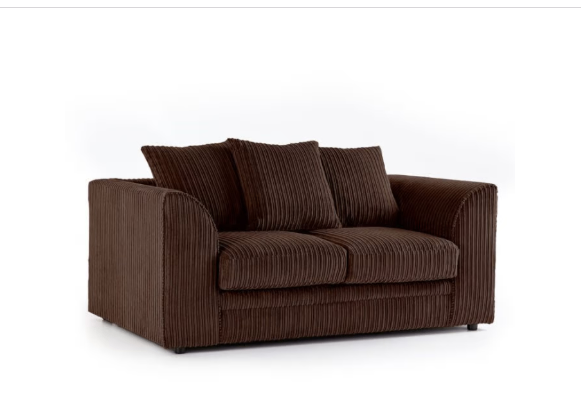 Brand New Dylan L Shape corner or 3+2 seater Sofa Set in Brown colour - SAME/NEXT DAY DELIVERY