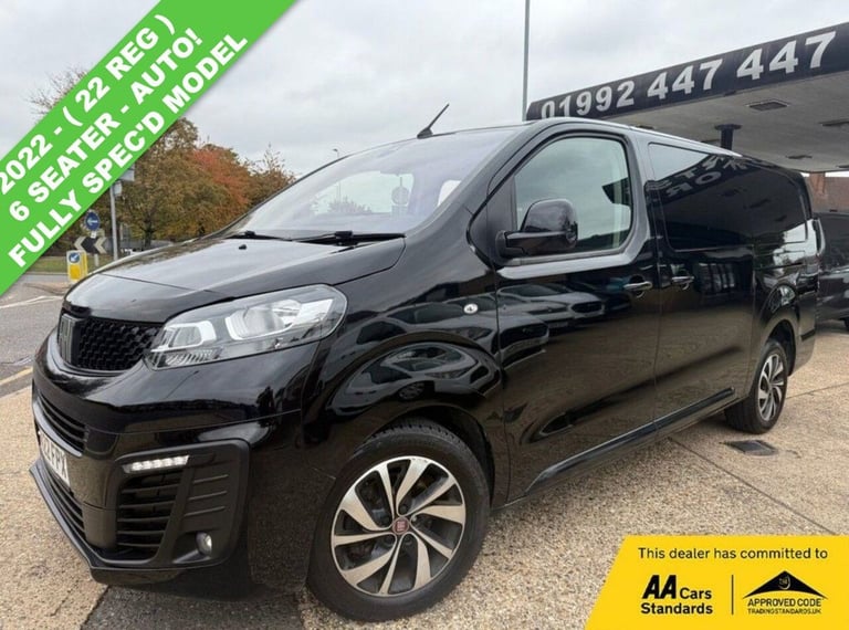 2022 Fiat Scudo 2.0 Multijet Business Crew Van Double Cab 6dr Diesel Auto LWB Euro 6 (s/s)  Combi...