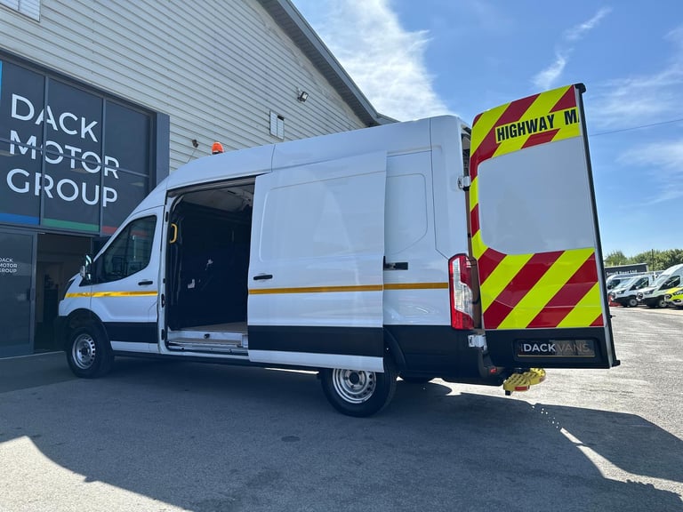 72 Reg Ford Transit L3H3 130ps RWD, Utility, Workshop, Civils, Tow bar & Step