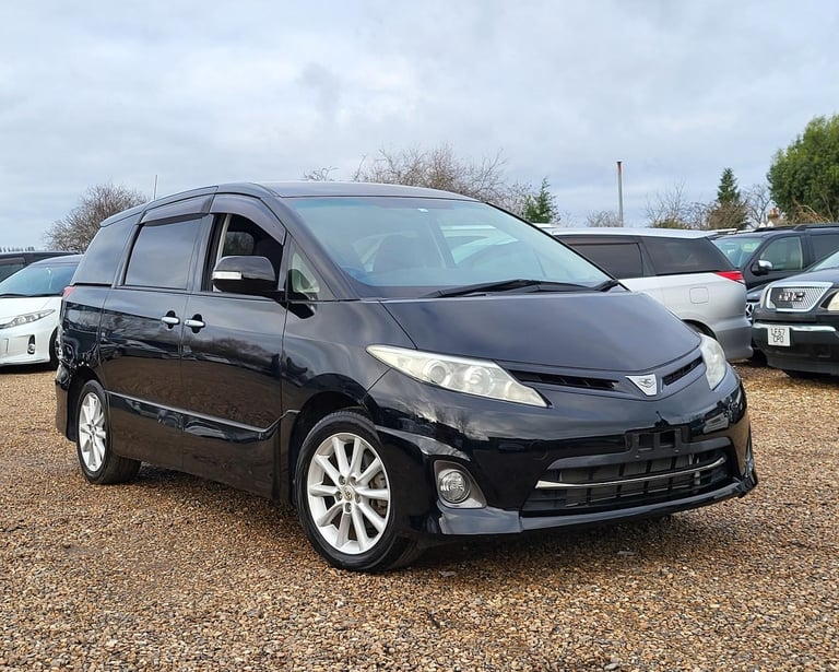 image for 2012 FRESH IMPORT TOYOTA ESTIMA 2.4 AUTOMATIC 7 SEATER BLACK ULEZ FREE