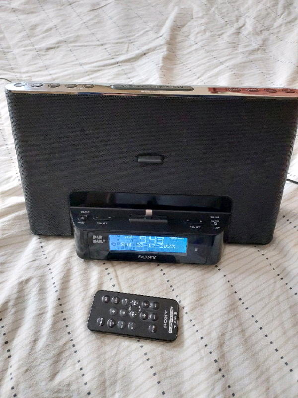 Sony DAB radio alarm clock