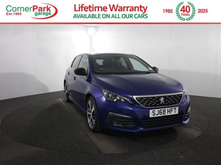 image for 2018 Peugeot 308 1.2 PureTech GT Line Hatchback 5dr Petrol Manual Euro 6 (s/s) (