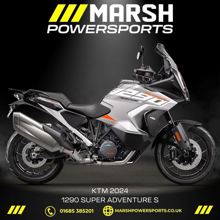 KTM 1290 Super Adventure S Sliver 2024 - KTM Main Dealer - 2300 OFF! 0% Finance