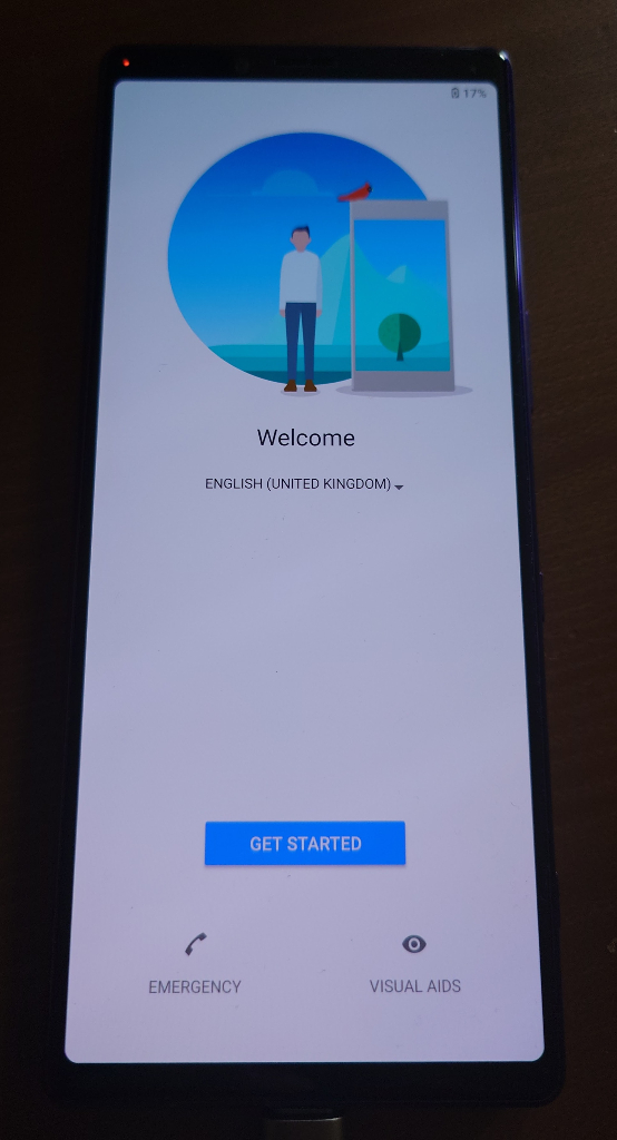 Sony Xperia 1 - Purple - Like new