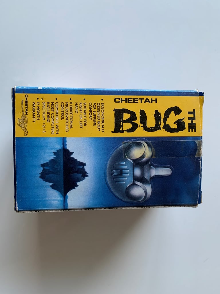 THE CHEETAH BUG JOYSTICK (BOXED) and QUICKSHOT JOYSTICK