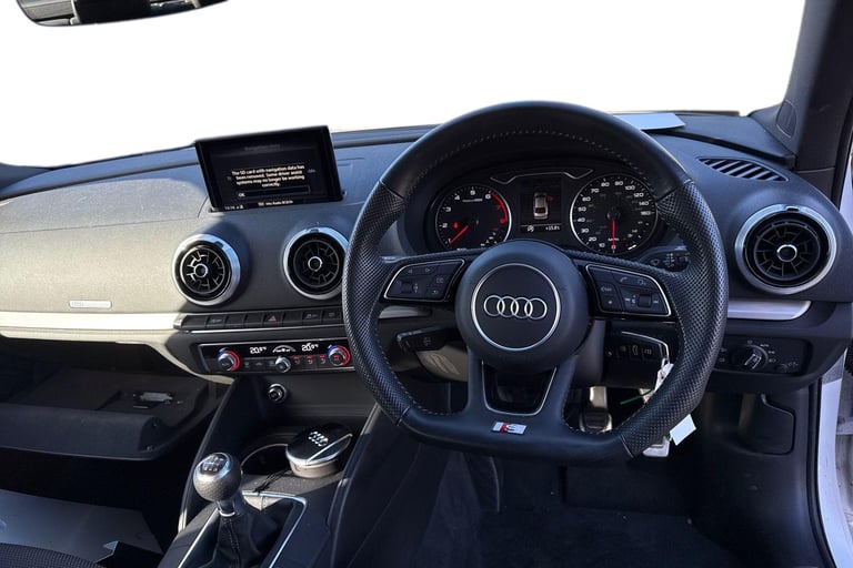 2017 Audi A3 2.0 TFSI Black Edition 4dr SALOON PETROL Manual