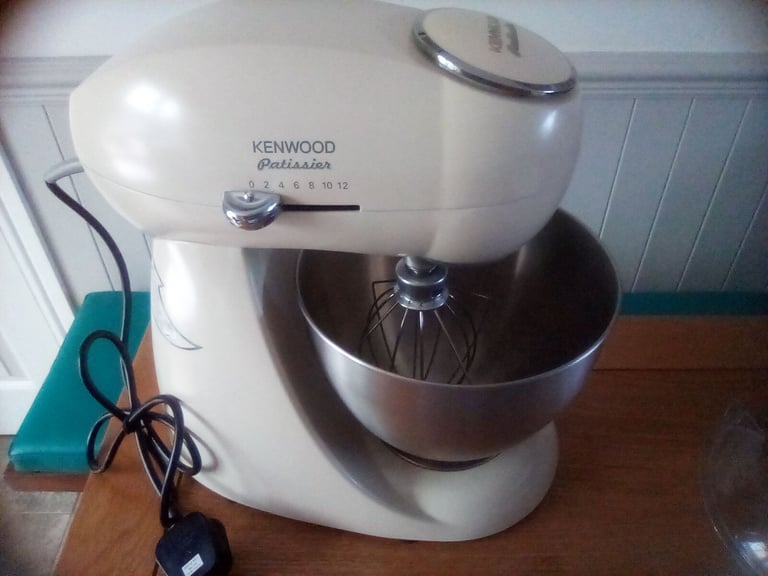 Kenwood Patissier Stand food mixer in cream