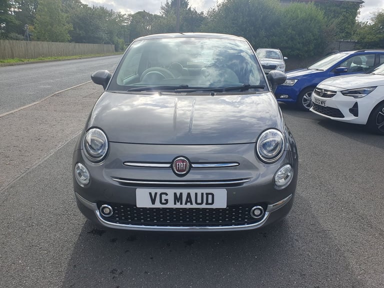 2018 (68) Fiat 500 Lounge 1.2 3 Door Hatchback - Low Mileage/Full Service History