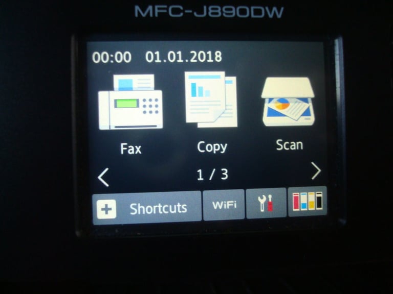 Brother MFC-J890DW Compact Wireless Inkjet Printer/Scanner/Photocopier