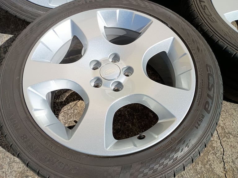 18" Ford Alloys 5x108 Wheels Immaculate Jaguar Volvo