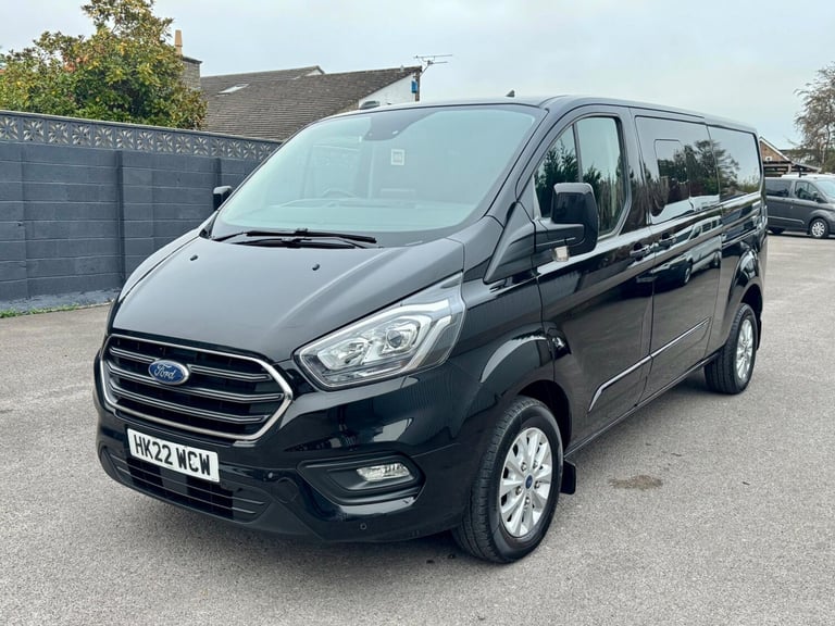 2022 Ford Transit Custom 2.0 EcoBlue 130ps Low Roof D/Cab Limited Van PANEL VAN DIESEL Manual