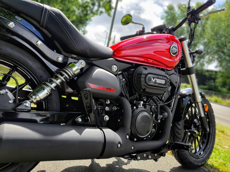 NEW Keeway RK V125 Cruise V Twin CBT Learner Legal Custom Motorcycle