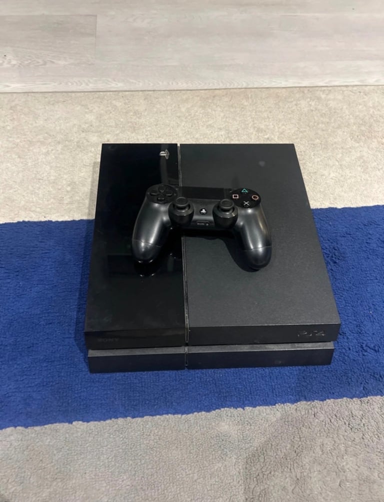 PS4 console and controller 