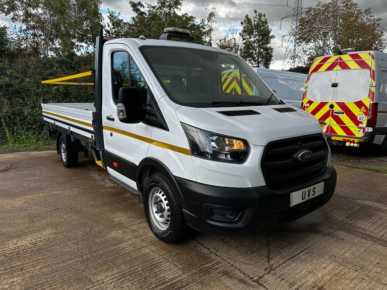 image for 2021 Ford Transit 2.0 EcoBlue 170ps Chassis Cab Utility barrier dropside pick up  CHASSIS CAB Die...