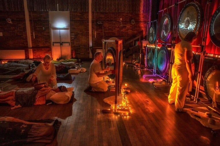 Special Transformative Double Session  Gong Bath on 2nd November  played by two Gong Masters