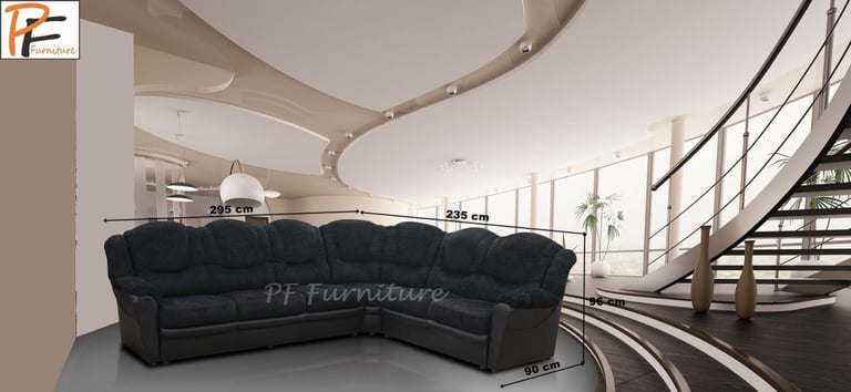 Texas Fabric Corner Sofa Set Available In Different Colours/24 Hour Delivery/Call Us Now