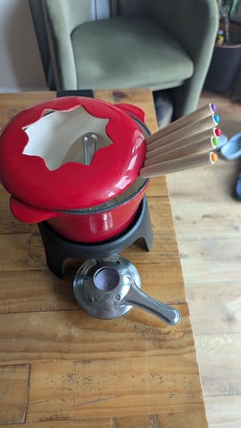 Fondue Set Never used Cheese or chocolate in Macclesfield