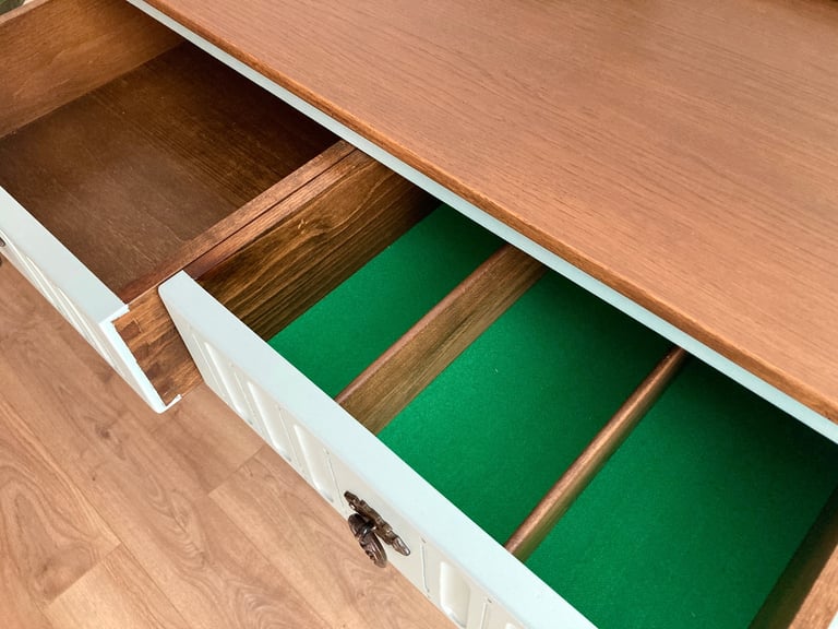 Lovely Hand Painted Refurbished Cabinet Cupboard Sideboard Delivery Available  