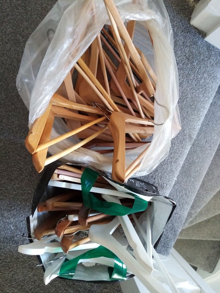 Coat hangers £5