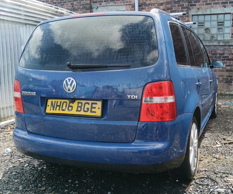 2006 Volkswagen touran se tdi 1.9 diesel 7 seater - mot december 2025