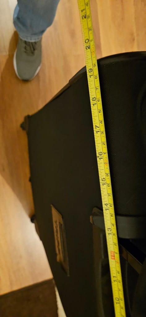 Trip LARGE Suitcase with extra small bag.