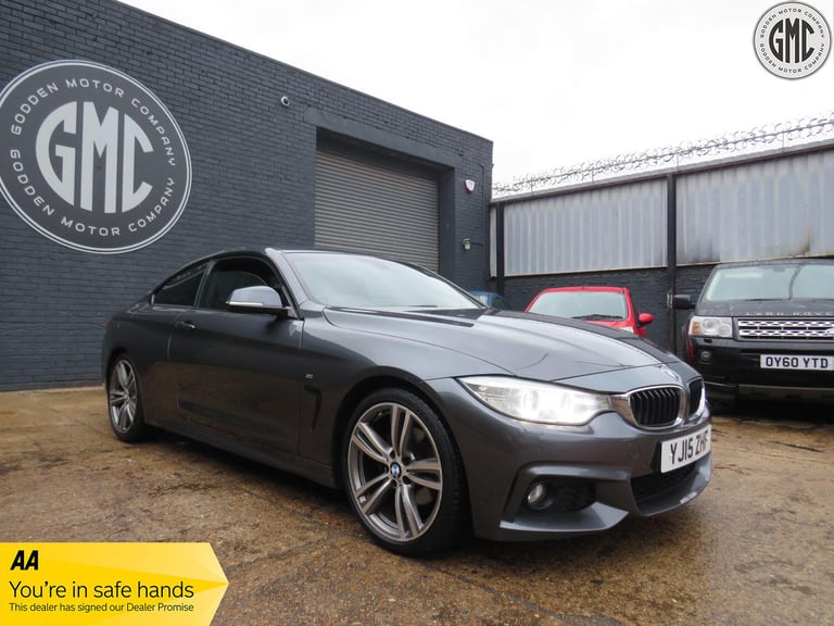 BMW 4 SERIES 2.0 420d M Sport Coupe F.S.H Nav, Cruise, DAB 2015
