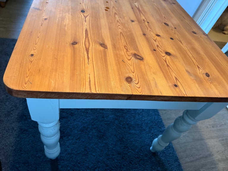 image for Victorian kitchen pine table