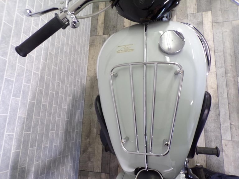 1959 TRIUMPH T120 BONNEVILLE Royal Blue Pearl Grey Fully Restored Rare Exclus...