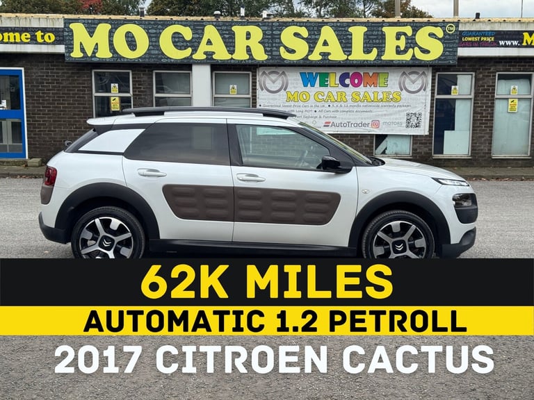 2017 Citroen C4 Cactus 1.2 PureTech [82] Flair 5dr ETG HATCHBACK Petrol Semi Automatic