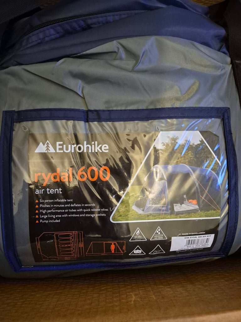 image for Eurohike Rydal 600 air tent
