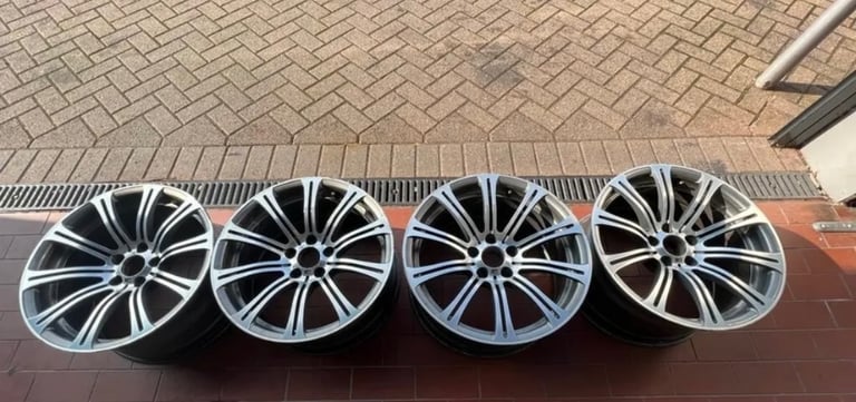 image for Set of 4 19” Genuine BMW M3 Forged Lightweight Aluminium Alloys 220M