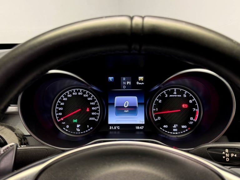 2016 Mercedes-Benz C Class 4.0 C63 V8 BiTurbo AMG (Premium) Saloon 4dr Petrol SpdS MCT Euro 6 (s/...