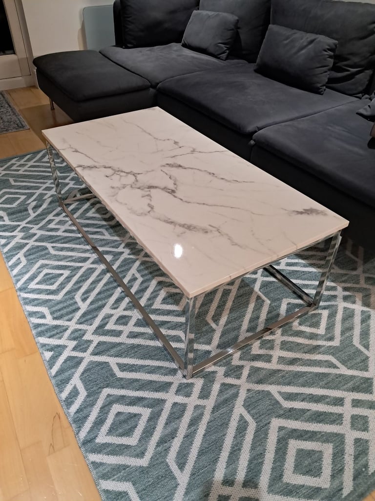 image for Marble effect coffee table 
