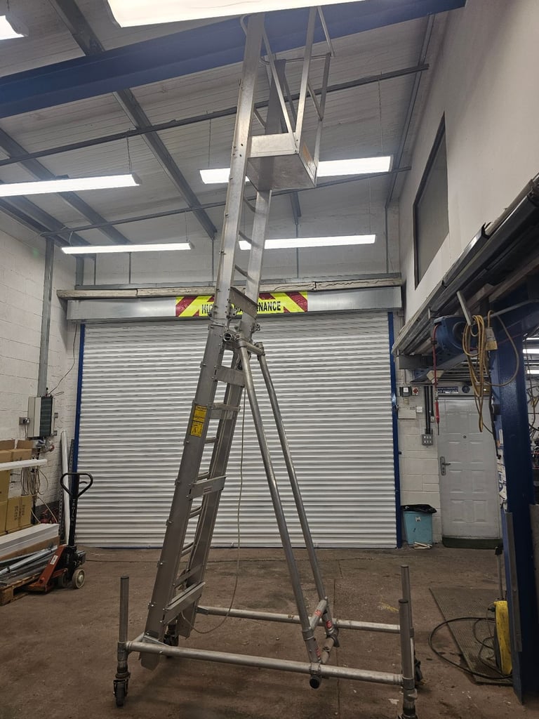 image for Tallescope 9815 mobile platform ladder scaffolding 