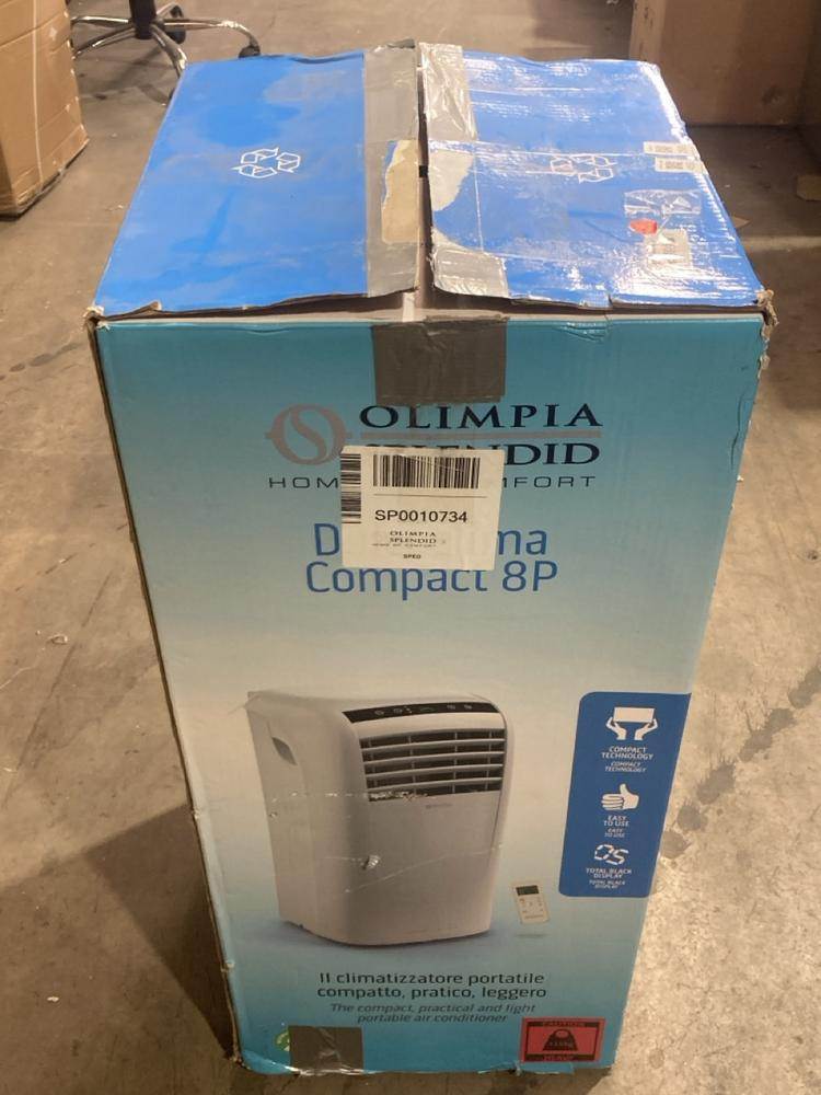 image for OLIMPIA DOLCECLIMA COMPACT PORTABLE AIR CONDITIONER ORIGINAL RRP £225