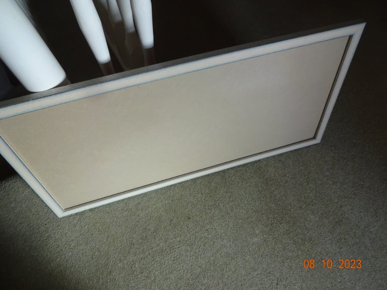 Modern picture frame as new with glazing and backboard