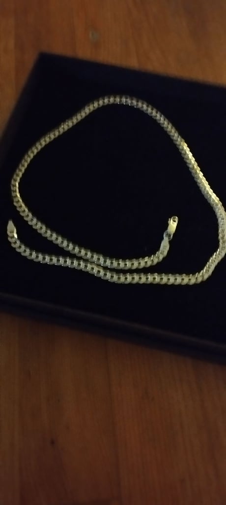 image for £35 sterling silver chain 