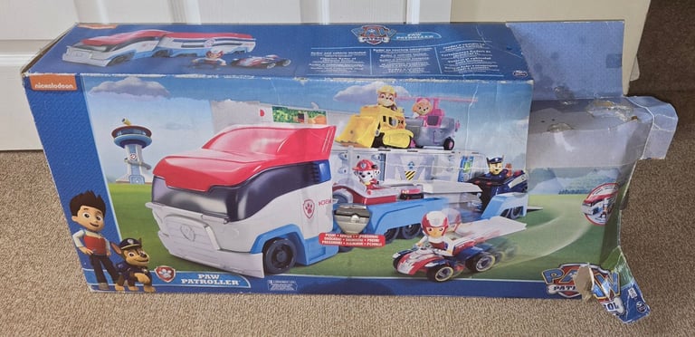 image for Paw patrol paw patroller lorry wagon boxed