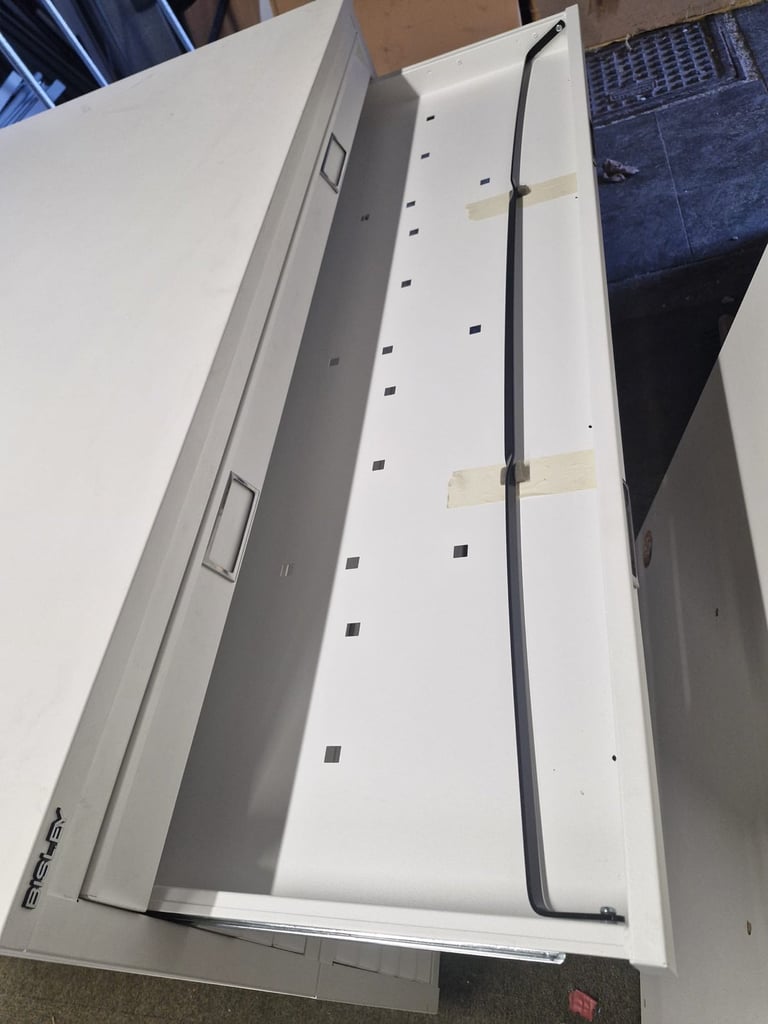 Bisley A1 Plan File Chest Filing Cabinet with 10 drawers for drawing prints etc in excellent 