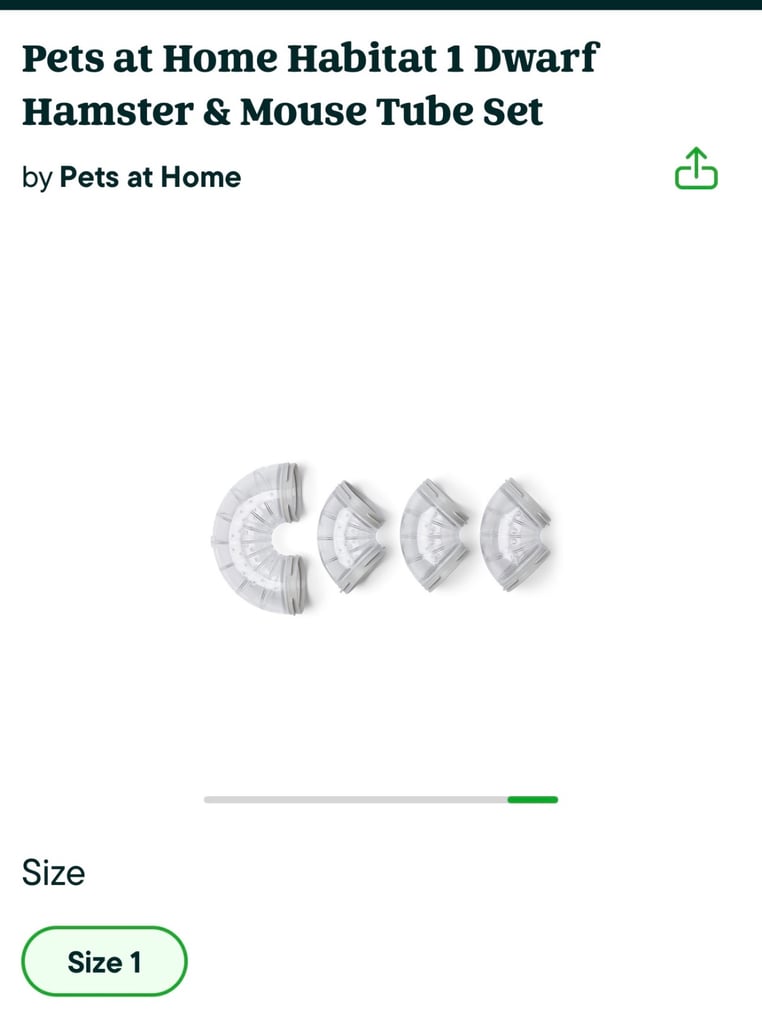 Pets at home habitat 1 cage 