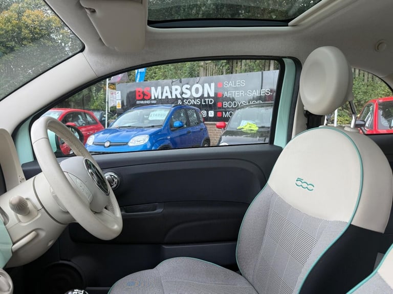 2014 Fiat 500 1.2 Lounge Euro 6 (s/s) 3dr Hatchback Petrol Manual