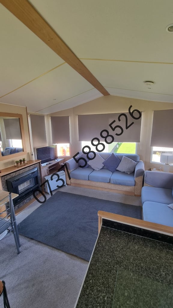 Static caravan for hire at Haven Seton sands 