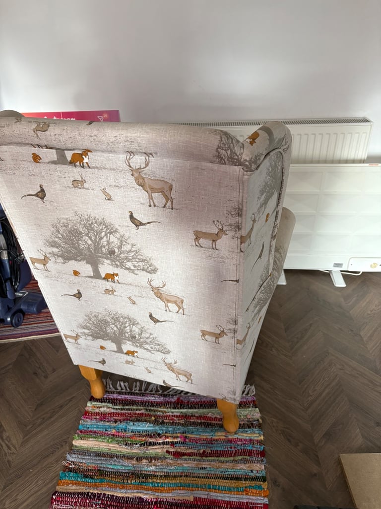 Woodland Print Chair