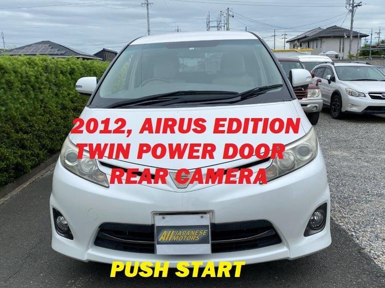 image for Toyota Estima/Alphard/Elgrand 2.4 Auto Aeras Edition 7 Seater MPV(L88) ULEZ COMP