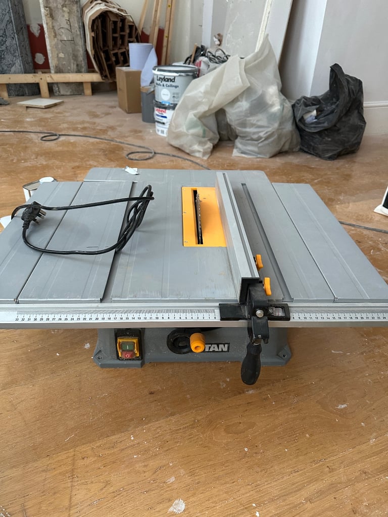 Titan MSTS1500-A 254mm Electric Table Saw 240V – £50