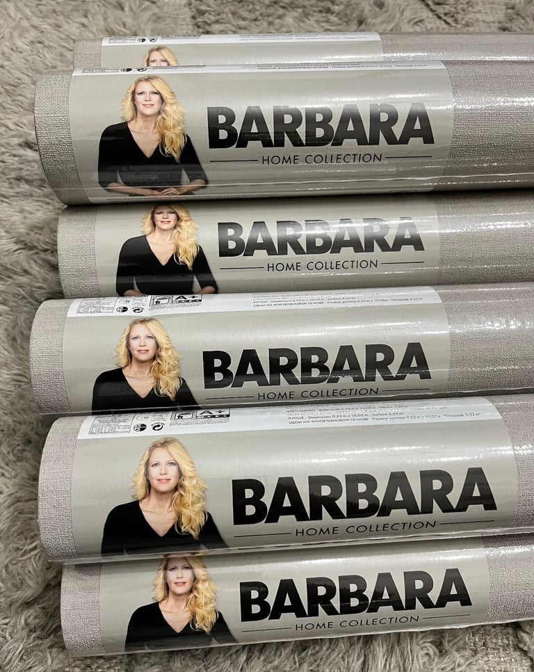 Barbara Home Collection Wallpaper - (12x Rolls) Cash on collection, N15 4HH