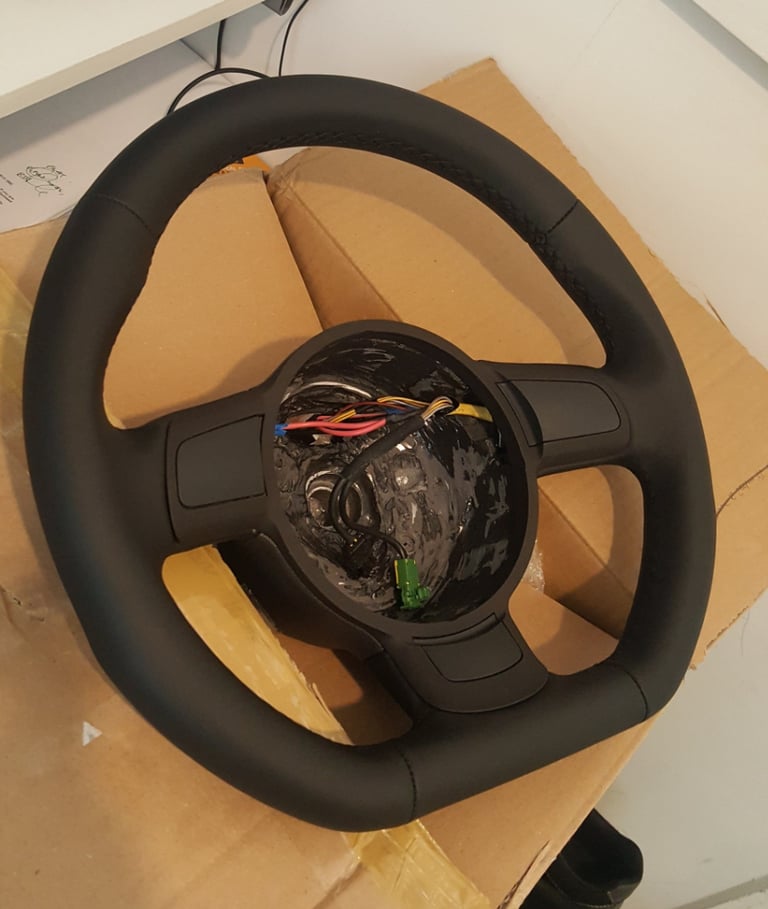 BMW Flat Bottom Steering Wheel - Custom Made